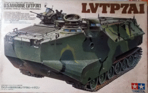 タミヤ/1/35/アメリカ海兵隊LVTP7A1強襲水陸両用装甲兵員輸送車/未組立品