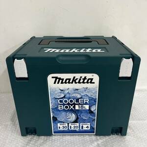 WA037451(054)-517/KK4000【名古屋】マキタ　クーラーボックス　MAKITA Cooler Box　18L　最大幅約40cm　高さ約32cm 奥行約30cm