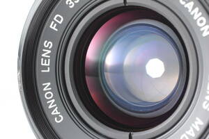 【美品　整備済】Canon New FD NFD 35mm f/2 広角レンズ #974