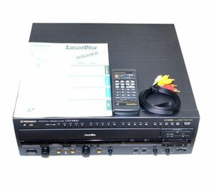 【純正リモコン付属/動作美品】PIONEER パイオニア CLD-K800 カラオケ CU-CLD130 CD LDプレーヤー CU-7000 laser disc レーザーディスク