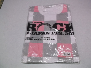 (　ROCK IN JAPAN FES. 2012　【　Tシャツ　】　新品♪