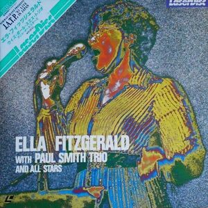 LASERDISC Ella Fitzgerald Norman Granz MJ14815AP LASERDISC CORPORATION Japan /00600