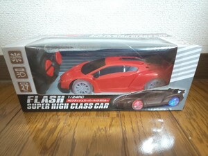 新品未開封★RC フラッシュスーパーハイクラスカー レッド◆ラジコン 玩具