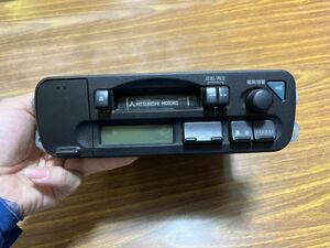 【MITSUBISHI】三菱　MR739452　ミニカ AM/FMラジオ　カセット　RX-194B 中古品長期保管品　動作未確認カセットデッキ