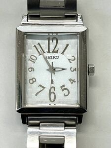 中古 セイコー ルキア SEIKO LUKIA 腕時計 レディース 1NO1-OJPO 612717 シルバー クオーツ 電池交換済 箱付　542227