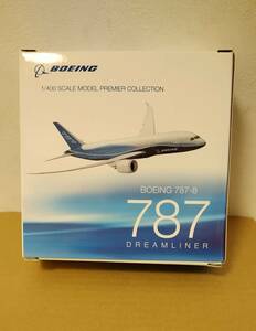 ▼ 未使用 ▼ Boeing 787-8 ダイキャスト モデル 1/400　ボーイング カラーリング オリジナル塗装　米国で購入 シアトル 航空博物館
