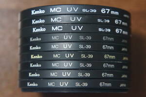 [67mm] Kenko MC UV SL-39 UVカットフィルター 580円/枚