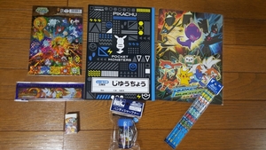 新品 サン&ムーン ポケモン 文具7点セット 文房具 ポケットモンスター 入学準備 祝い ショウワノート ピカチュウ 文具セット