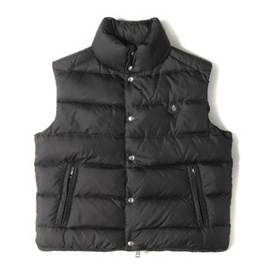 美品 MONCLER モンクレール ダウン ベスト サイズ:2 13AW mastermind JAPAN アイコン ワッペン ポリ ダブルジップ TIB GILET テビ ジレ