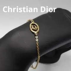 ディオール　ゴールド　サークル　ブレスレット　Dior ロゴ