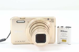【ジャンク品】NIKON ニコン COOLPIX S7000 WiFi コンパクト デジタル カメラ コンデジ 43610-K