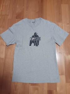 XLARGE エクストララージ 半袖Tシャツ M グレー