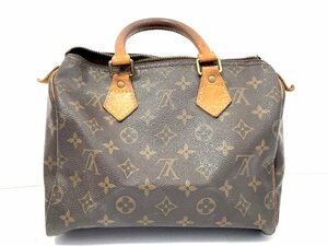 【中古】LOUIS VUITTON LV　ルイヴィトン　モノグラム　スピーディ25 カバン　バッグ　M41528