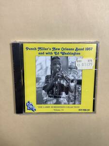 送料無料 PUNCH MILLER’S NEW ORLEANS BAND 1957 AND WITH ED WASHINGTON「THE LARRY BORENSTEIN COLLECTION VOL.11」新品未開封品