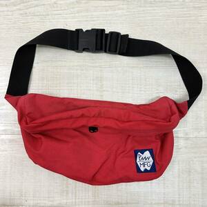 PMW MFG 日本製 PMW ピーターズマウンテンワークス WAIST BAG ウエスト バッグ MADE IN U.S.A. アメリカ製 REDレッド 系