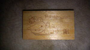 リラックマ　Rilakkuma 木製板　約7cm　送料無料