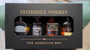 【限定】experience whiskey jack daniels ジャックダニエル ミニチュアボトル ミニボトル セット【送料無料】