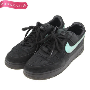 NIKE×TIFFANY&Co./ナイキ×ティファニー Air Force 1 Low "1837" エアフォース1 メンズ スニーカー 靴 US10 黒[NEW]★62CA94