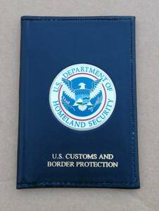 アメリカPERFECT FIT社製実物　DHS国土安全保障省バッジIDケース/アメリカ合衆国税関・国境警備局