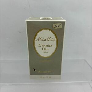 香水　新品未使用　Christian Dior クリスチャンディオール ミスディオール 12ml 2312107