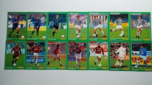 1995 Panini Calcio パニーニ カルチョ 95 セリエA 14枚 アソート サッカー カード デルピエロ バティストゥータ フリット バッジョ 他
