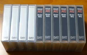 maxell SONY 業務用デジタルオーディオテープ DAT 10本セット おそらく未使用