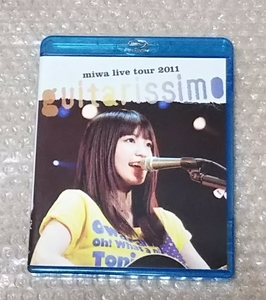 Blu-ray miwa live tour 2011 guitarissimo 初回限定盤