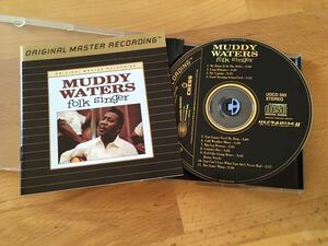Muddy Waters / Folk Singer(MFSL 24K Gold CD)マディ・ウォーターズ (Mobile Fidelity Sound Lab：UDCD 563)