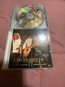 レッド・ツェッペリン ライブ盤 CD LIVE EUROPE U.S.A.1969-1980 歌詞カードなし+CD 7曲入り 歌詞カードなし 計2枚セット