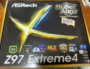 ASRock Z97 Extreme4 LGA1150マザーボード IOパネル付属