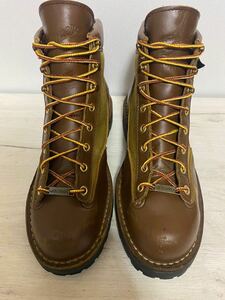 ★美品★白タグ Danner ダナーライトIIIブーツ 33234ゴアテックスGORE-TEX ブラウン★カーキUS8EE(26.0〜26.5)30420 30440