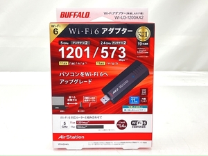BUFFALO WI-U3-1200AX2 Wi-Fi6対応 無線LAN子機 バッファロー 未使用 T8696704