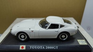 スケール 1/43 TOYOTA 2000GT ！ 日本 世界の名車コレクション！ デル プラド カーコレクション！ 