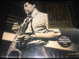 希少 11CD デクスター・ゴードン プレスティッジ・レコーディングス 廃盤 リマスター 未発表 Dexter Gordon Prestige Recordings