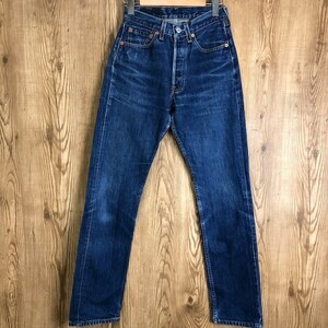 90s VINTAGE USA製 リーバイス 501 デニム ジーンズ Levi’s 26×32 レディースSサイズ程 e24022012