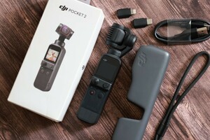 DJI Pocket2 、3軸ジンバル　4Kカメラ　