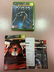 Xbox★ニンジャガイデン★used☆Ninja Gaiden☆import Japan JP