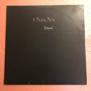 美盤 LP UKオリジナル盤 Peter Hammill A Black Box ピーター ハミル Van der Graaf Generator
