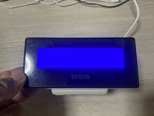 EPSON エプソン M336A カスタマーディスプレ DM-D30 USB接続 漢字表示対応 レシートプリンター