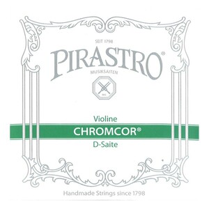 ピラストロ バイオリン 弦 D Chromcor 319320 D線 クロームスチール クロムコア PIRASTRO