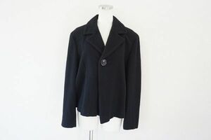 【即決】tricot COMME des GARCONS トリココムデギャルソン1995 レディース ジャケット オーバー 黒 日本製【770084】