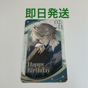 原神　韓国　ソウル　原神カフェ　アルハイゼン　誕生日　トレカ　お誕生　カード