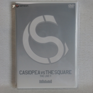 カシオペア VS T-スクウェ　　CASIOPEA vs THE SQUARE /　THE LIVE!! (DVD2枚組）　国内正規セル版