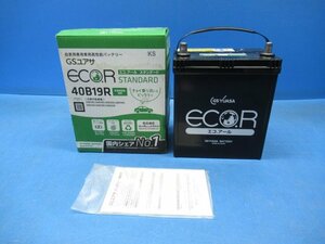【新品 未使用】 GSユアサ 40B19R エコアール バッテリー EC-40B19R-ST-EA (n089762)