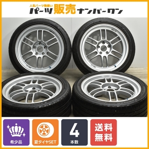 【軽量】エンケイ ENKEI RPF1 18in 8J +35 PCD112 2021年製 ランドセイル 245/40R18 アウディ A4 A6 フォルクスワーゲン シロッコ