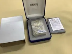 Zippo スターリングシルバー 手彫り 両面加工 #15G