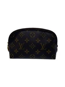 LOUIS VUITTON◆ポシェット・コスメティックPM_モノグラム・キャンバス_BRW/PVC/BRW