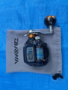 【美中古品】ダイワ DAIWA LIGHT GAME X ICV 200H フライト-ｍ3-200614811船用 手巻きリール 