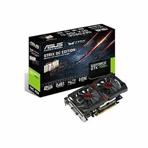 ASUS Graphics Cards STRIX-GTX750TI-OC-2GD5 by Asus 並行輸入品