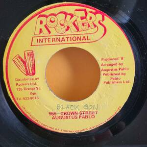 AUGUSTUS PABLO / BLACK GUNN [ ROCKERS ] 7inch King Tubby